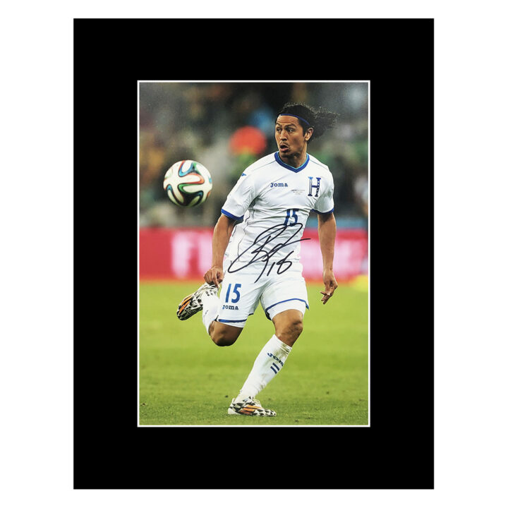 Signed Roger Espinoza Photo Display - 16x12 Honduras Icon