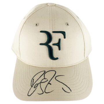 Signed Roger Federer Cap – Wimbledon Champion 2017