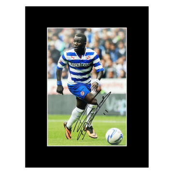 Signed Royston Drenthe Photo Display - 16x12 Reading Icon