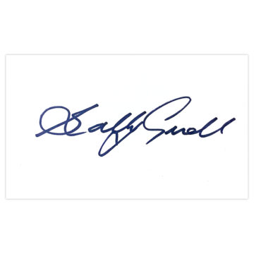 Signed Sally Gunnell White Card - Team GB Icon