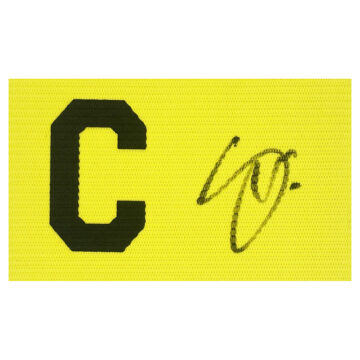 Signed Saman Ghoddos Captain Armband - Brentford Icon