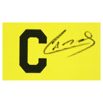 Signed Santiago Carreras Captain Armband - Gloucester Rugby Icon