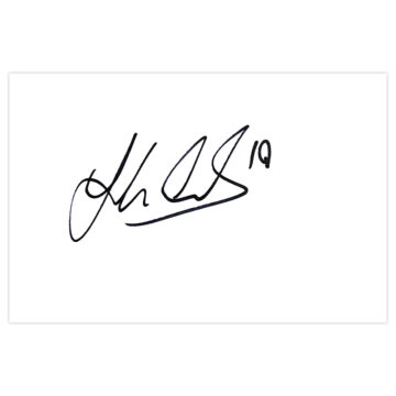 Signed Steven Reid White Card - West Bromwich Albion Autograph