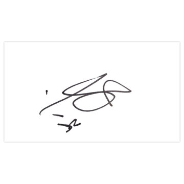 Signed Sylvain Deslandes White Card - Wolves Autograph