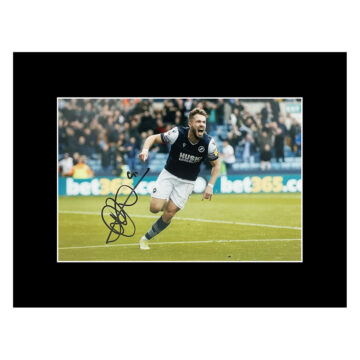 Signed Tom Bradshaw Photo Display - 16x12 Millwall FC Autograph