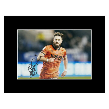 Signed Tom Bradshaw Photo Display - 16x12 Millwall FC Icon Autograph