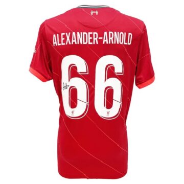 Signed Trent Alexander-Arnold Shirt - FA Cup Winner 2022