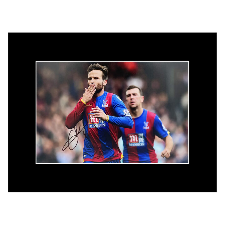 Signed Yohan Cabaye Photo Display - 16x12 Crystal Palace Icon