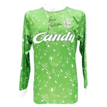 Autograph Bruce Grobbelaar Shirt - First Division Winner 1990