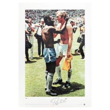 Pele Signed Photo - Brazil World Cup Winner 1970 Autograph