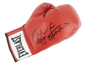 Rare Signed George Foreman Boxing Glove - World Champion