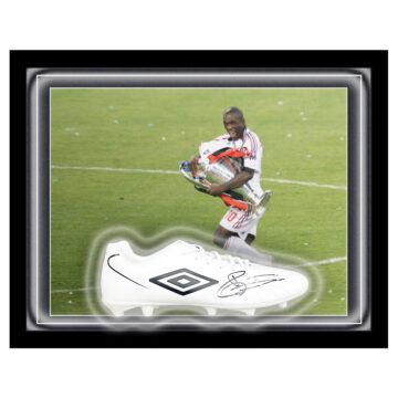 Signed Clarence Seedorf Boot Framed Dome - Champions League Winner 2007