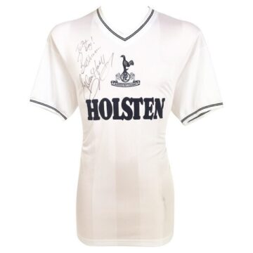 Signed Glenn Hoddle Shirt - Tottenham Hotspur Icon Autograph