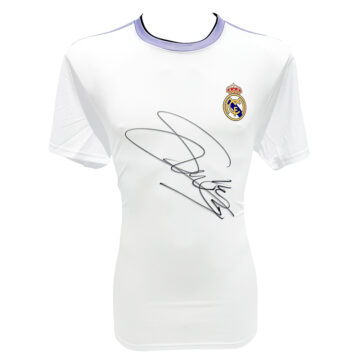 Signed Guti Shirt - Real Madrid Icon Autograph