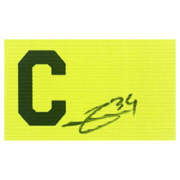 Signed Joel Veltman Captain Armband - Brighton & Hove Albion Icon