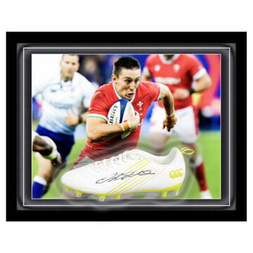 Signed Josh Adams Boot Framed Dome - Six Nations 2024