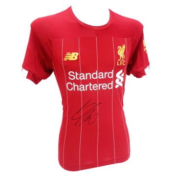 Signed Jurgen Klopp Shirt - Premier League Champions 2020