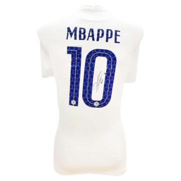 Signed Kylian Mbappe Shirt - France Icon Autograph