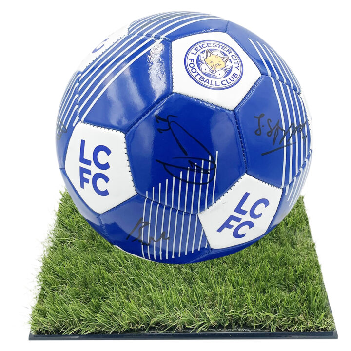 Signed Leicester City Framed Football - EFL Championship 2024