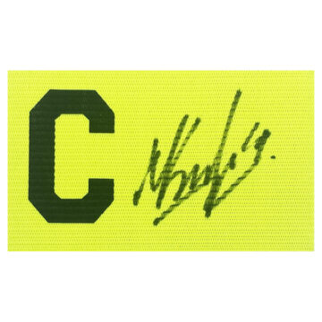 Signed Mykola Kukharevych Captain Armband - Swansea City Icon