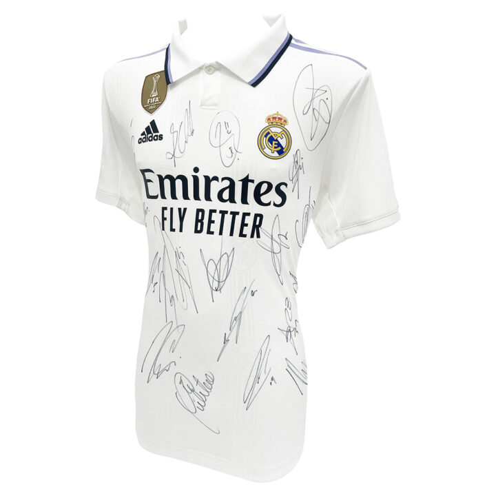 Signed Real Madrid Shirt - Club World Cup Winners 2022