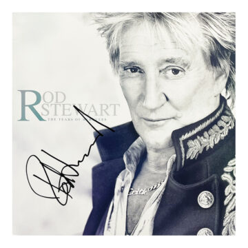 Signed Rod Stewart Vinyl - The Tears Of Hercules