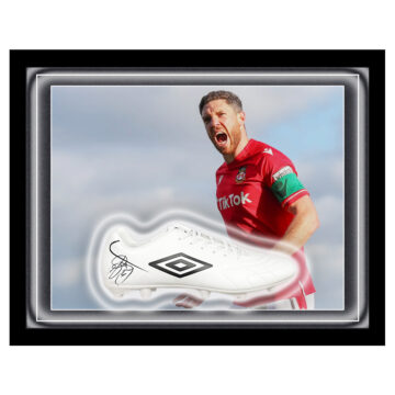 Steven Ben Tozer Framed Boot - National League Champions 2023