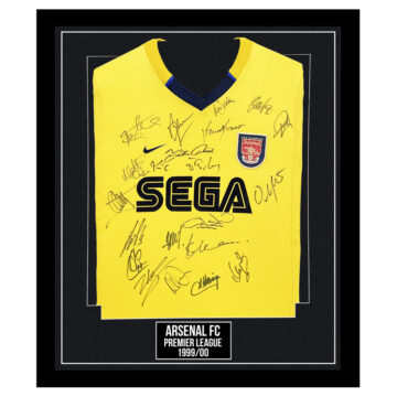 Arsenal Signed Framed Shirt - Premier League 199900