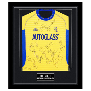 Chelsea FC Signed Framed Shirt - Premier League 200001