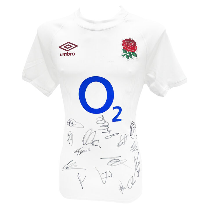 Signed England Rugby Shirt – 6 Nations 2024