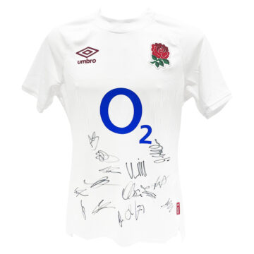 Signed England Rugby Shirt – Six Nations 2024