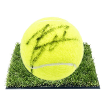 Signed Felix Auger-Aliassime Framed Ball - Davis Cup Winner 2022