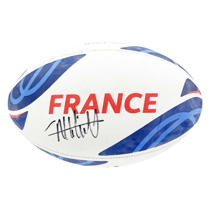 Signed Gregory Alldritt Ball - France Rugby Icon