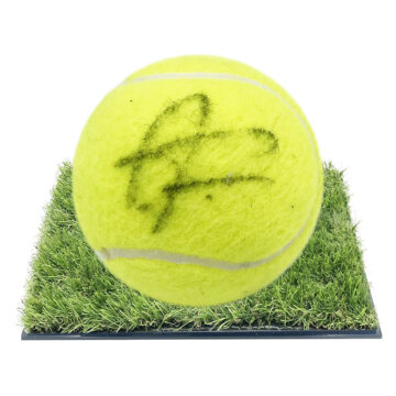 Signed Leylah Fernandez Framed Ball - Tennis Icon