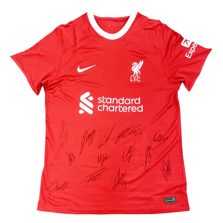 Signed Liverpool Shirt - Premier League 202324