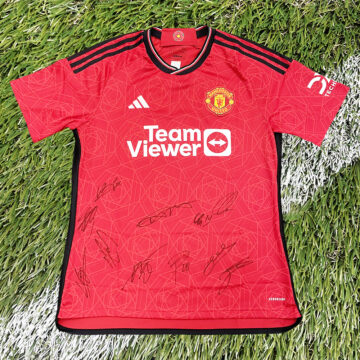 Signed Manchester United Shirt - Premier League 202324