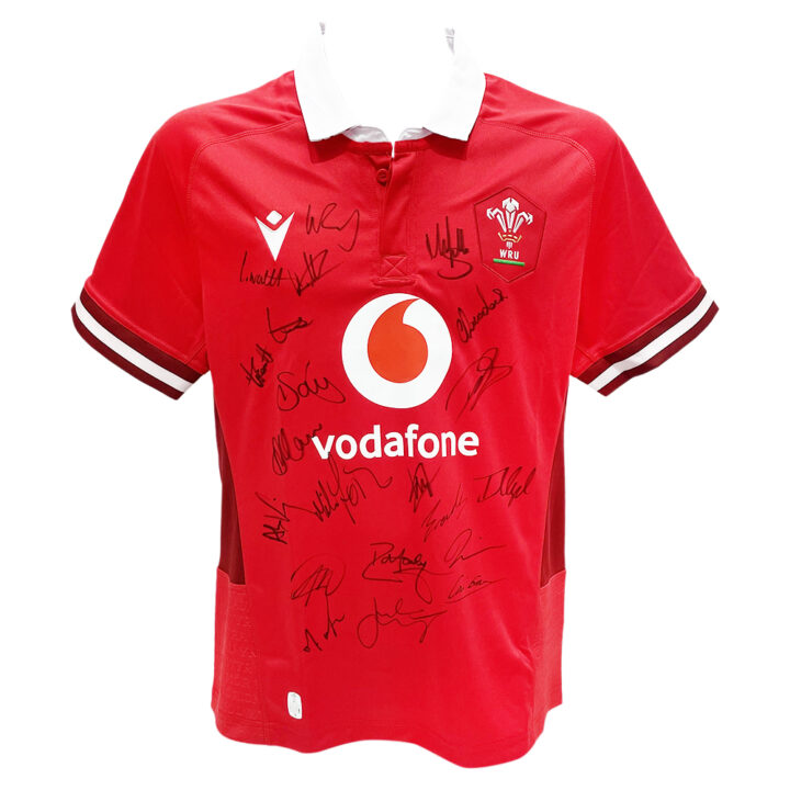 Signed Wales Rugby Shirt - Six Nations 2024